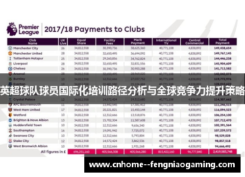 英超球队球员国际化培训路径分析与全球竞争力提升策略